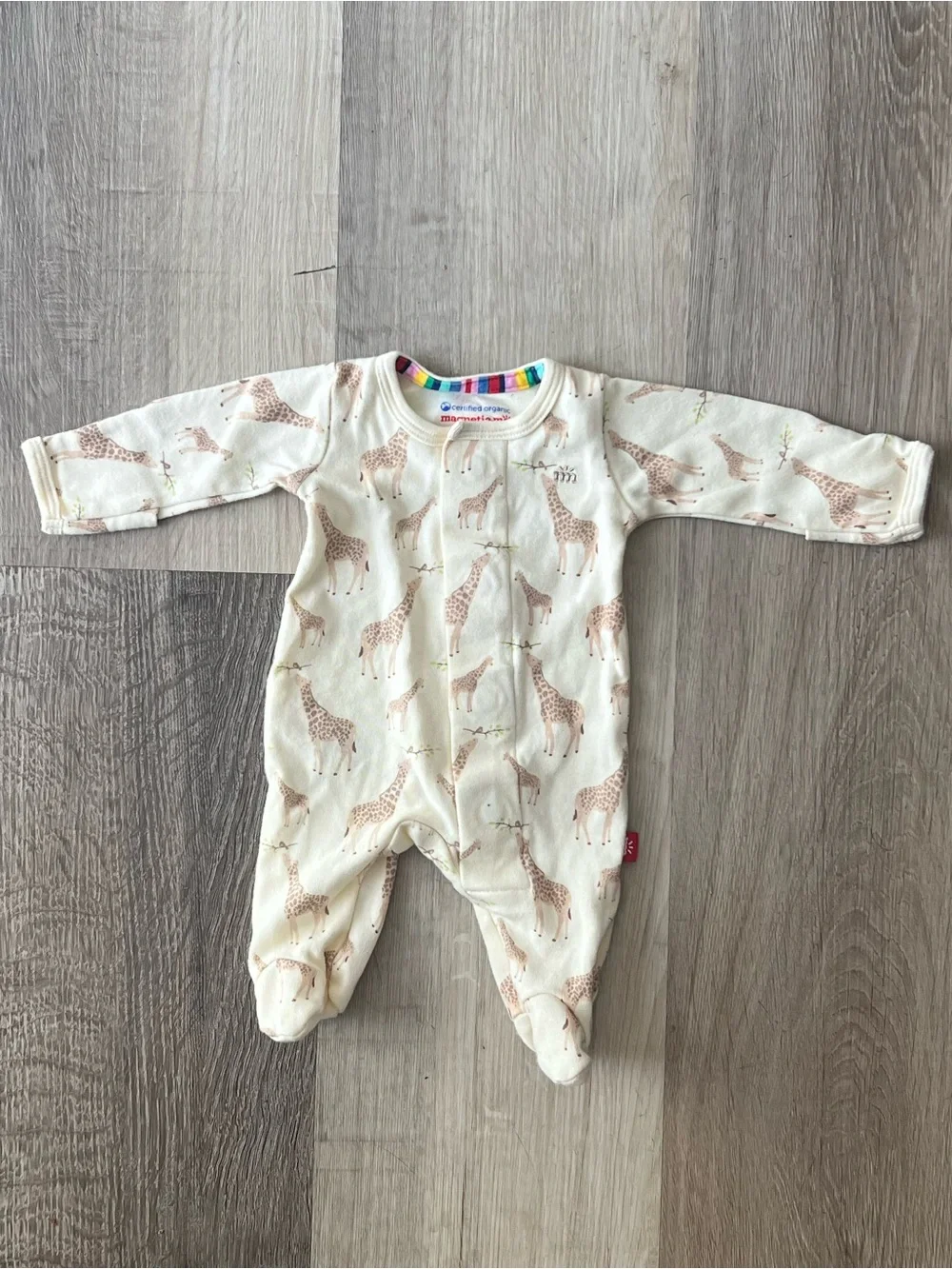 Magnetic Me Magnetic Footie 100% Organic Cotton Preemie